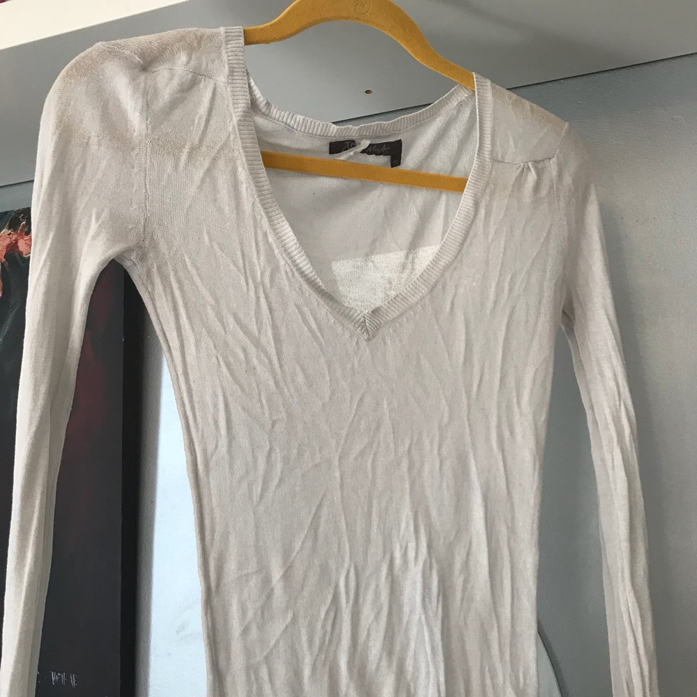 White sweater